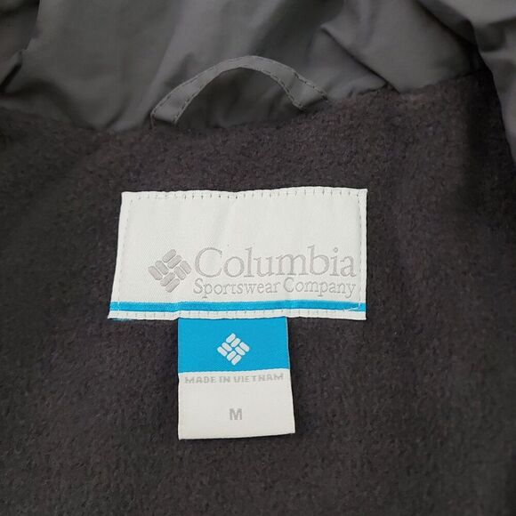 Columbia Northern Bound Jacket Mens Medium Gray Soft Shell Full Zip Outdoor - Picture 11 of 12